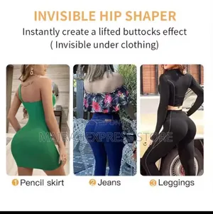 Quality High Waisted Non-Detachable BBL Padded Butt Hip