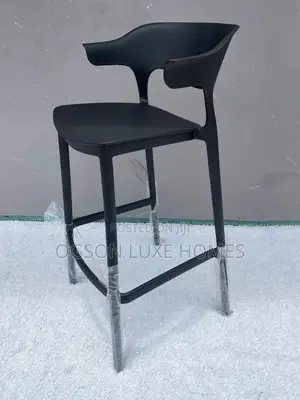 Strong Imported Plastic Barstool