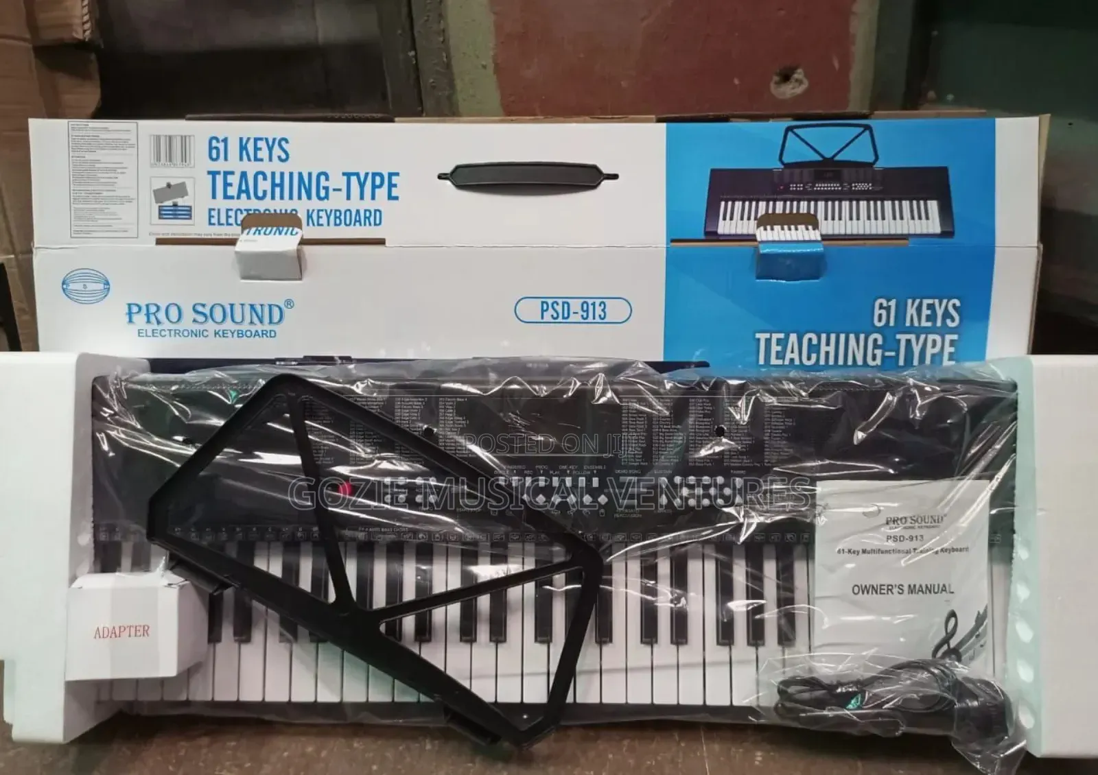 PRO SOUND 61 Keys Beginner Keyboard Brand New.