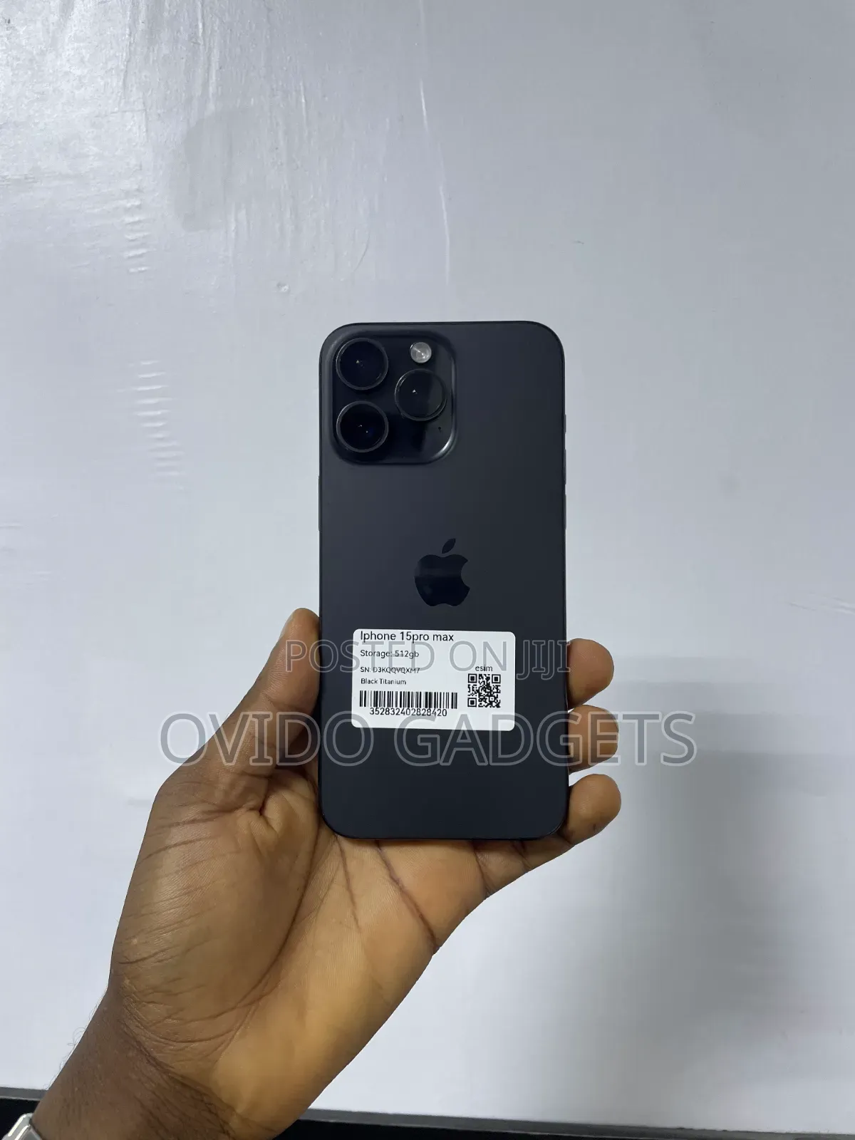 Apple iPhone 15 Pro Max 512 GB Black