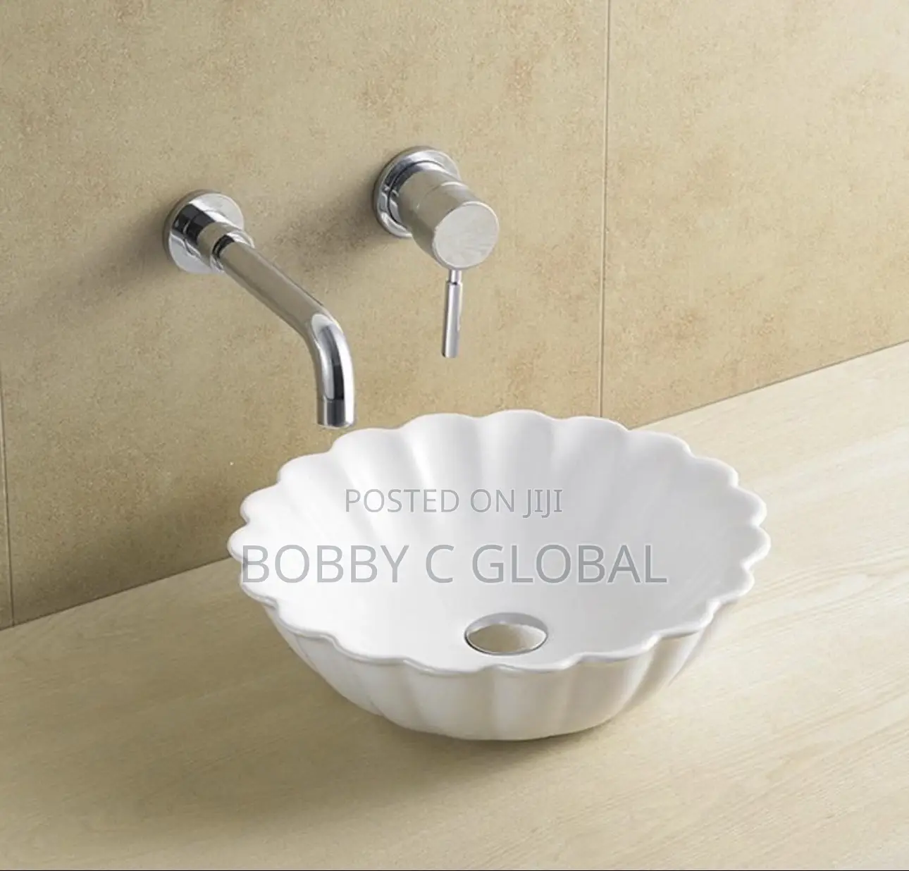 Flower-Shaped Basin