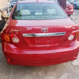 Toyota Corolla 2008 Red