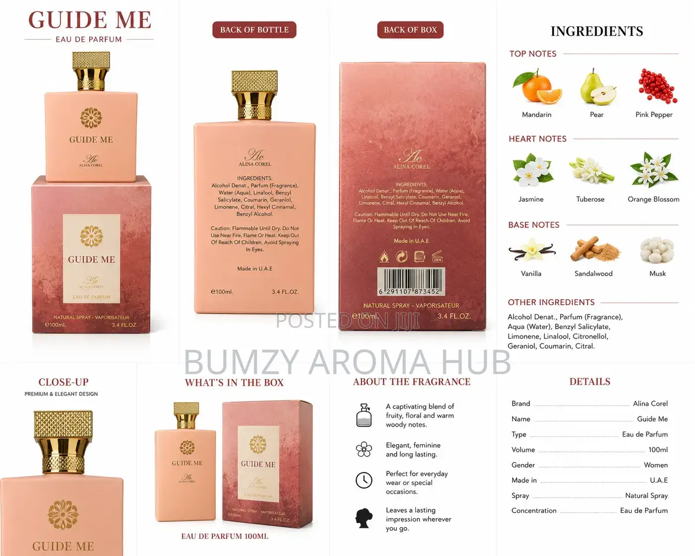 Guide Me by Alina Corel Eau De Parfum 100ml