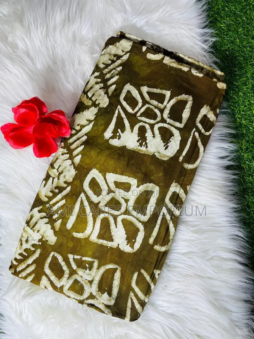 Cotton Adire Crepe