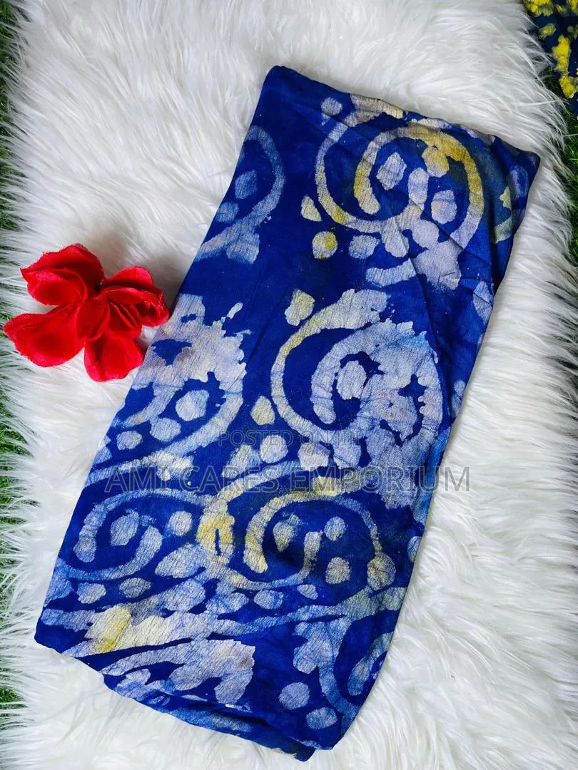 Cotton Adire Crepe