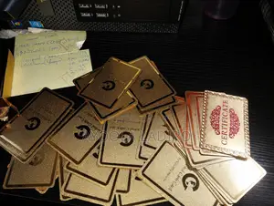 24 Karat Gold Certificate Playing Cards