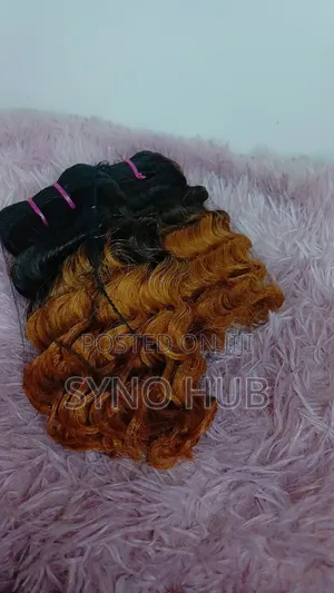 Two Tone Deep Wave 10-Inch Hair