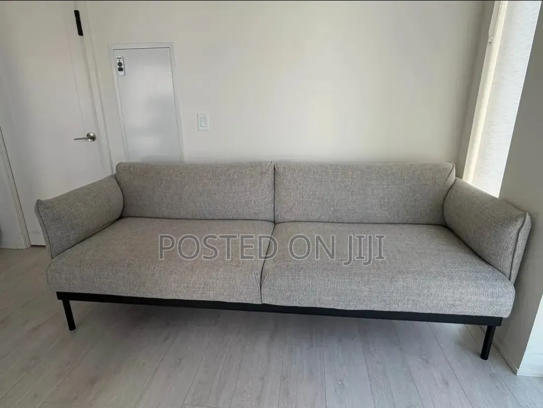 Modern Grey Fabric Sofa