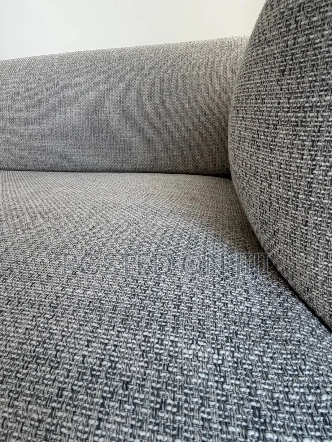 Modern Grey Fabric Sofa