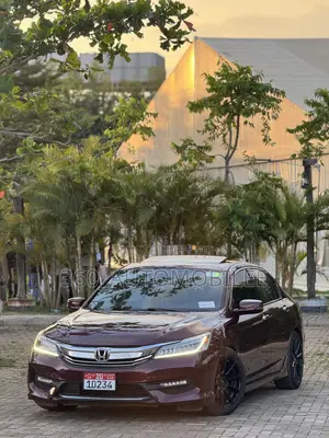 Honda Accord Touring V6 4dr Sedan FWD (3.5L 6cyl 6A) 2017 Red