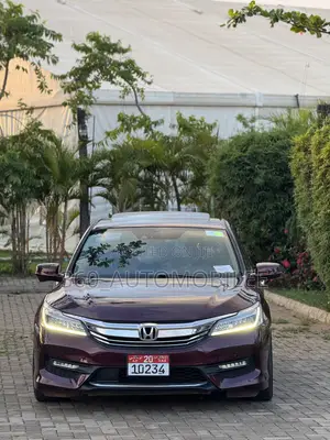 Honda Accord Touring V6 4dr Sedan FWD (3.5L 6cyl 6A) 2017 Red