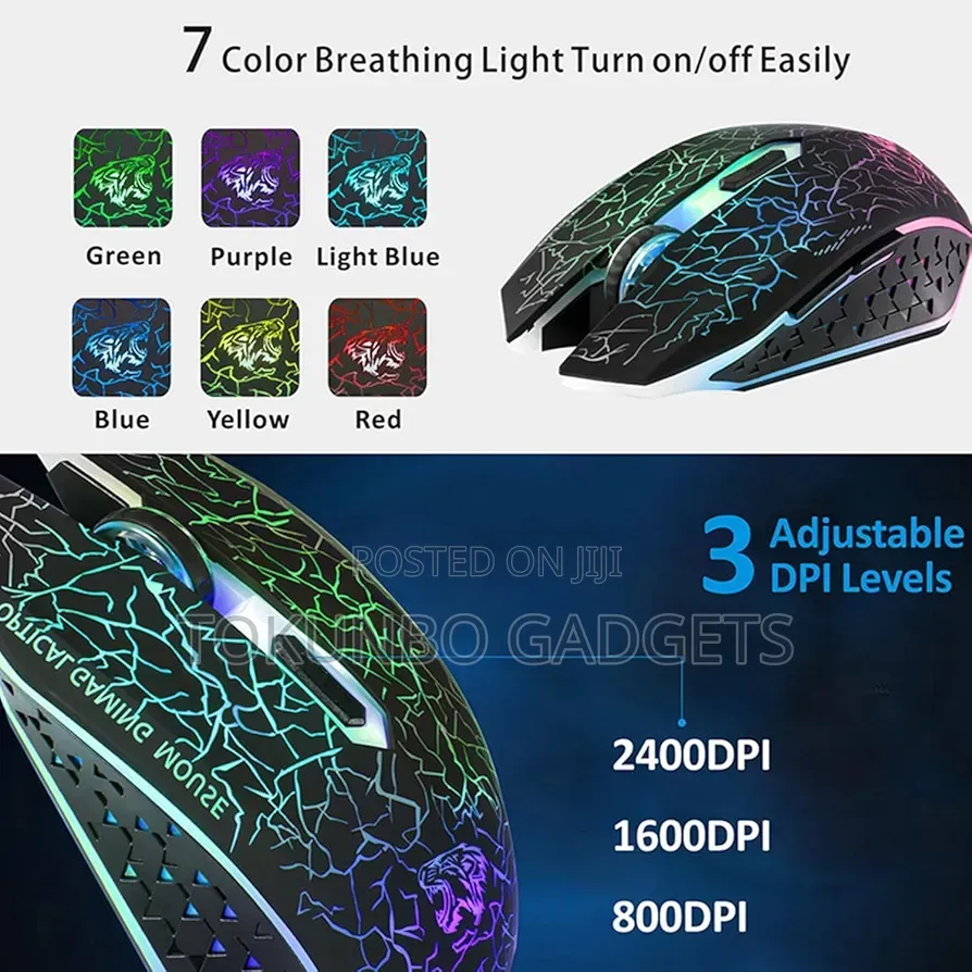 TENMOS M2 Wireless Gaming Mouse