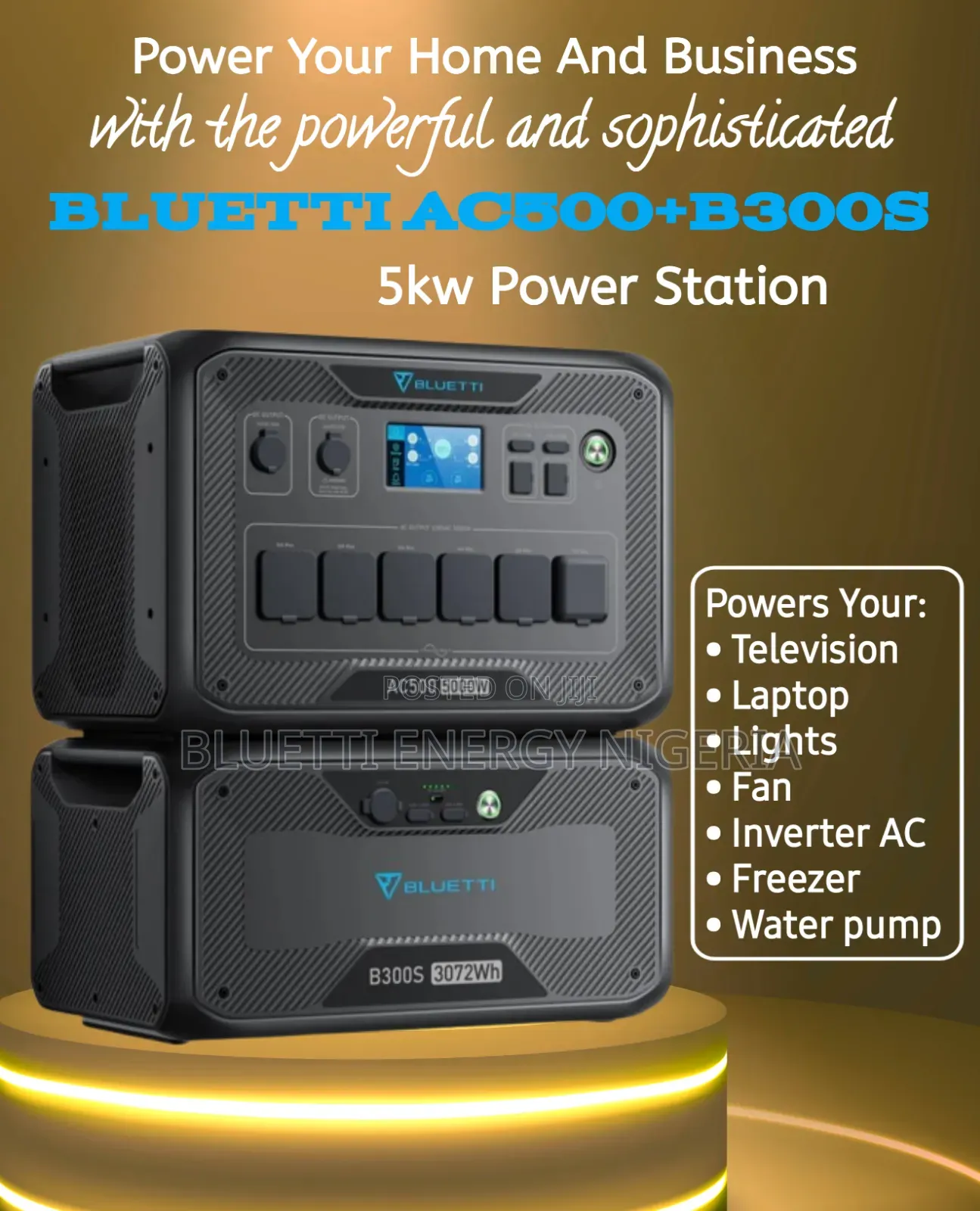 Bluetti Ac500 5kw Power Station