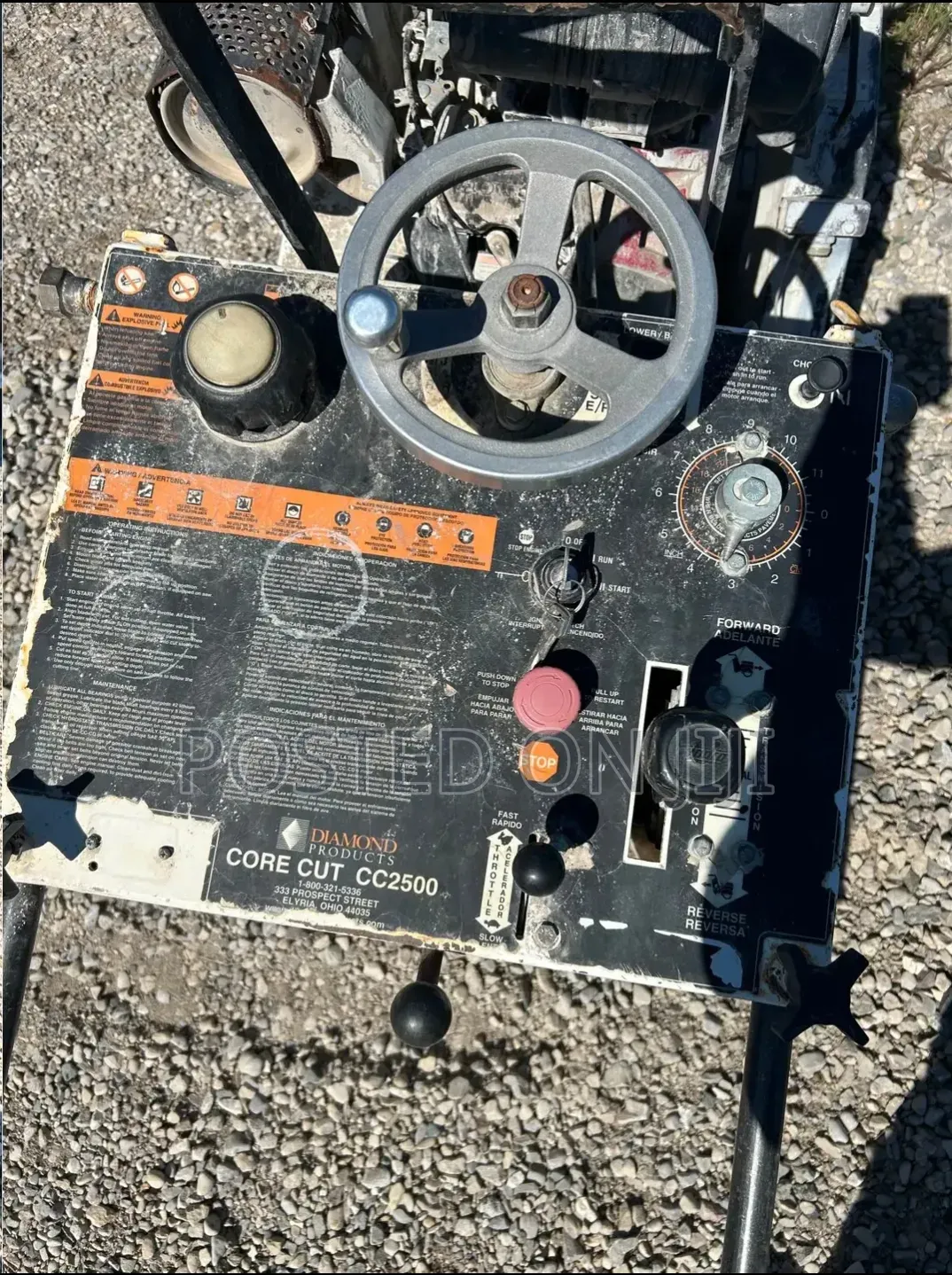 Industrial Concrete Saw