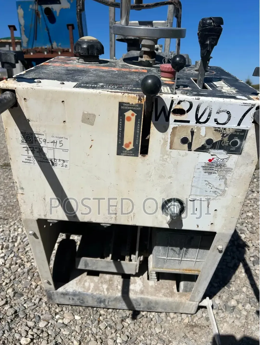 Industrial Concrete Saw