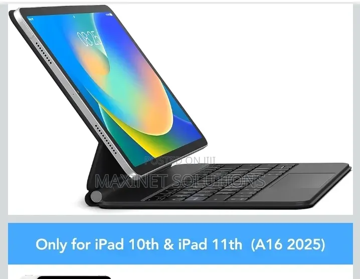 Floating Keyboard Case for iPad 2025