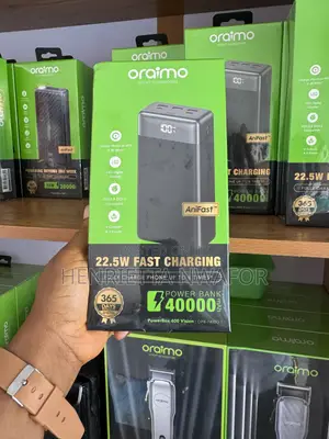 Oraimo 40000mah Power Bank With 22.5w Fast Charging