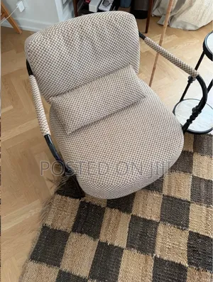 Checkered Accent Chair