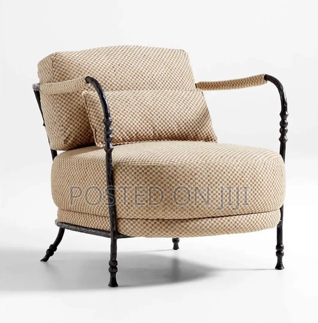 Checkered Accent Chair