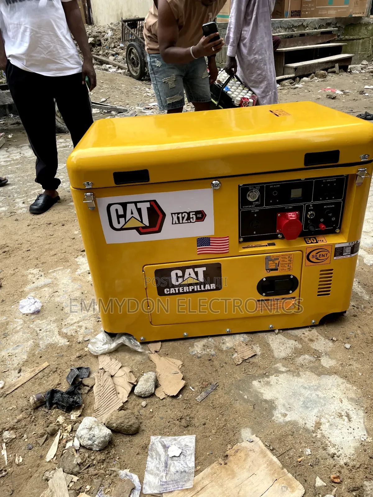 CAT 12.5KVA 3-Phase Industrial Generator