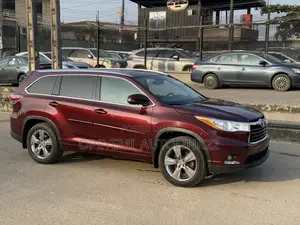 Toyota Highlander Limited Platinum 4dr SUV AWD (3.5L 6cyl 6A) 2015 Red