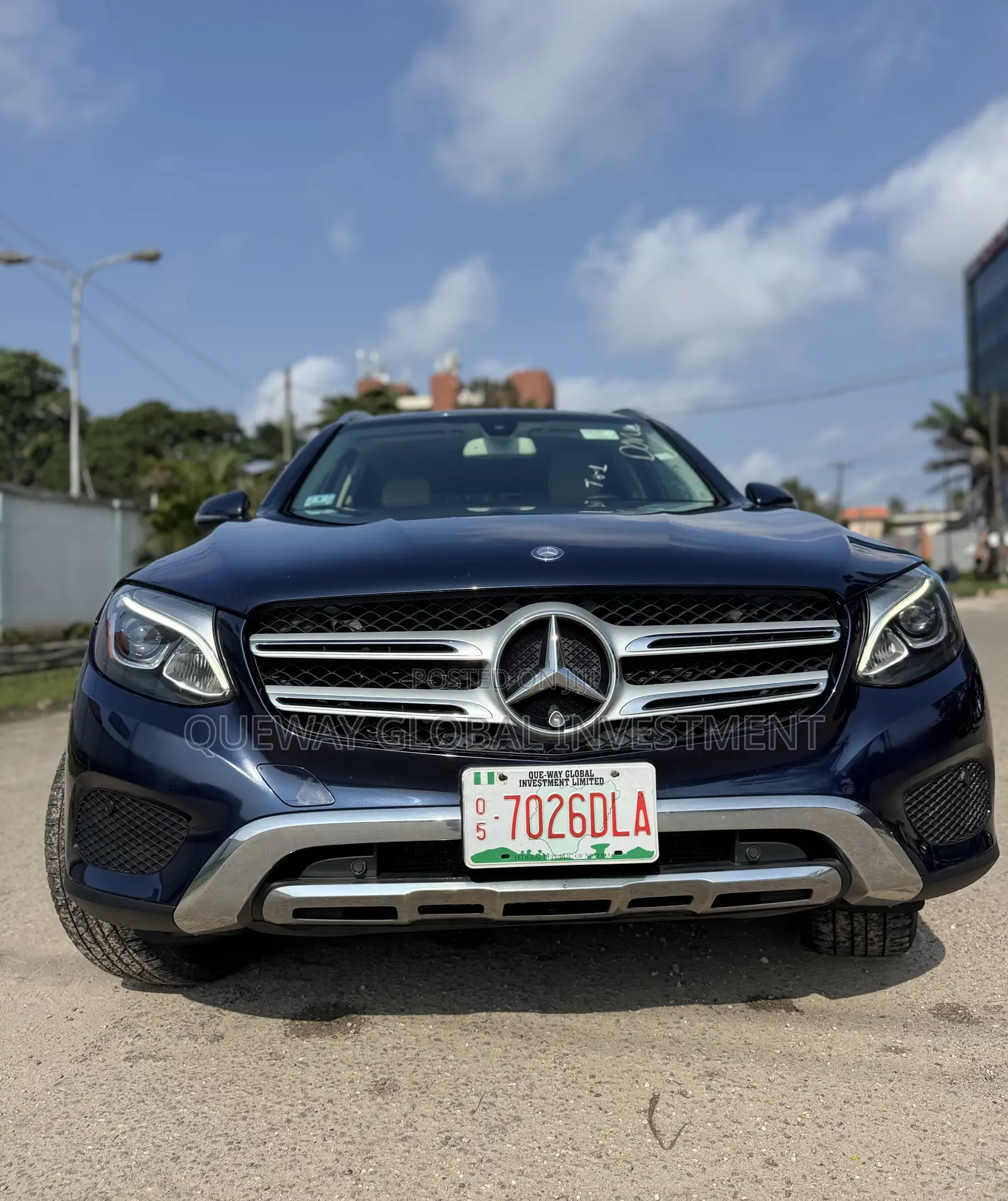 Mercedes-Benz GLC-Class 2017 Blue