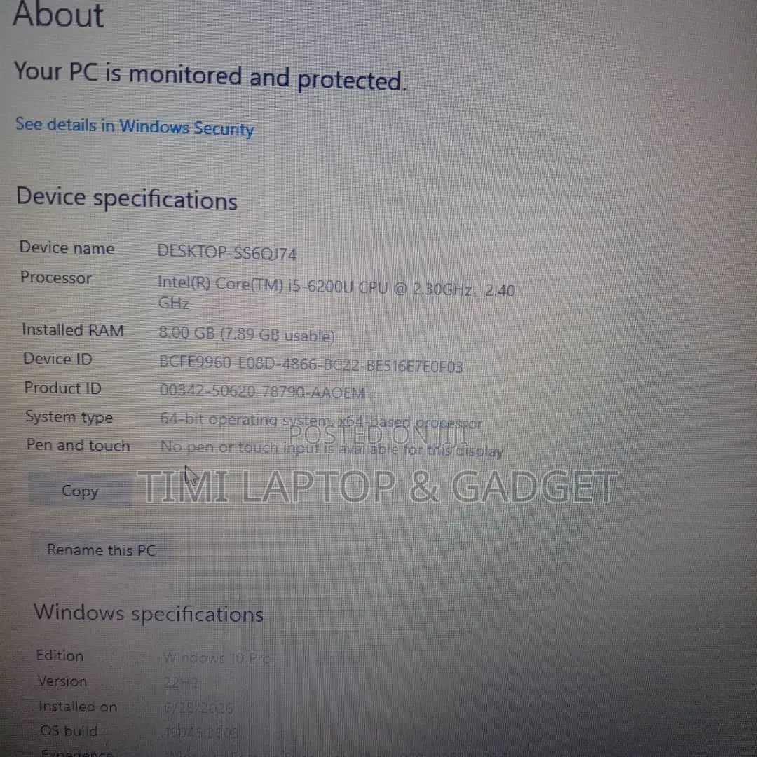 Laptop Dell Latitude E5570 8GB Intel Core i5 SSD 128GB
