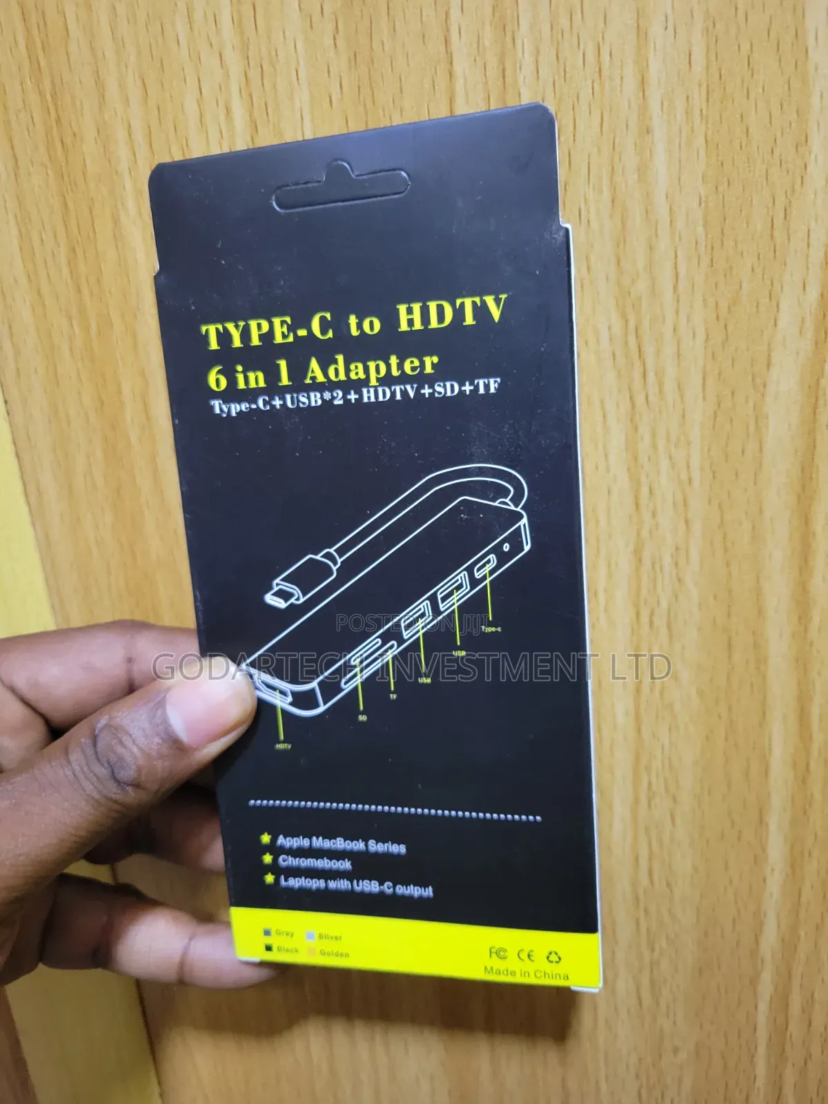 Type -C to HDTV 6 in 1