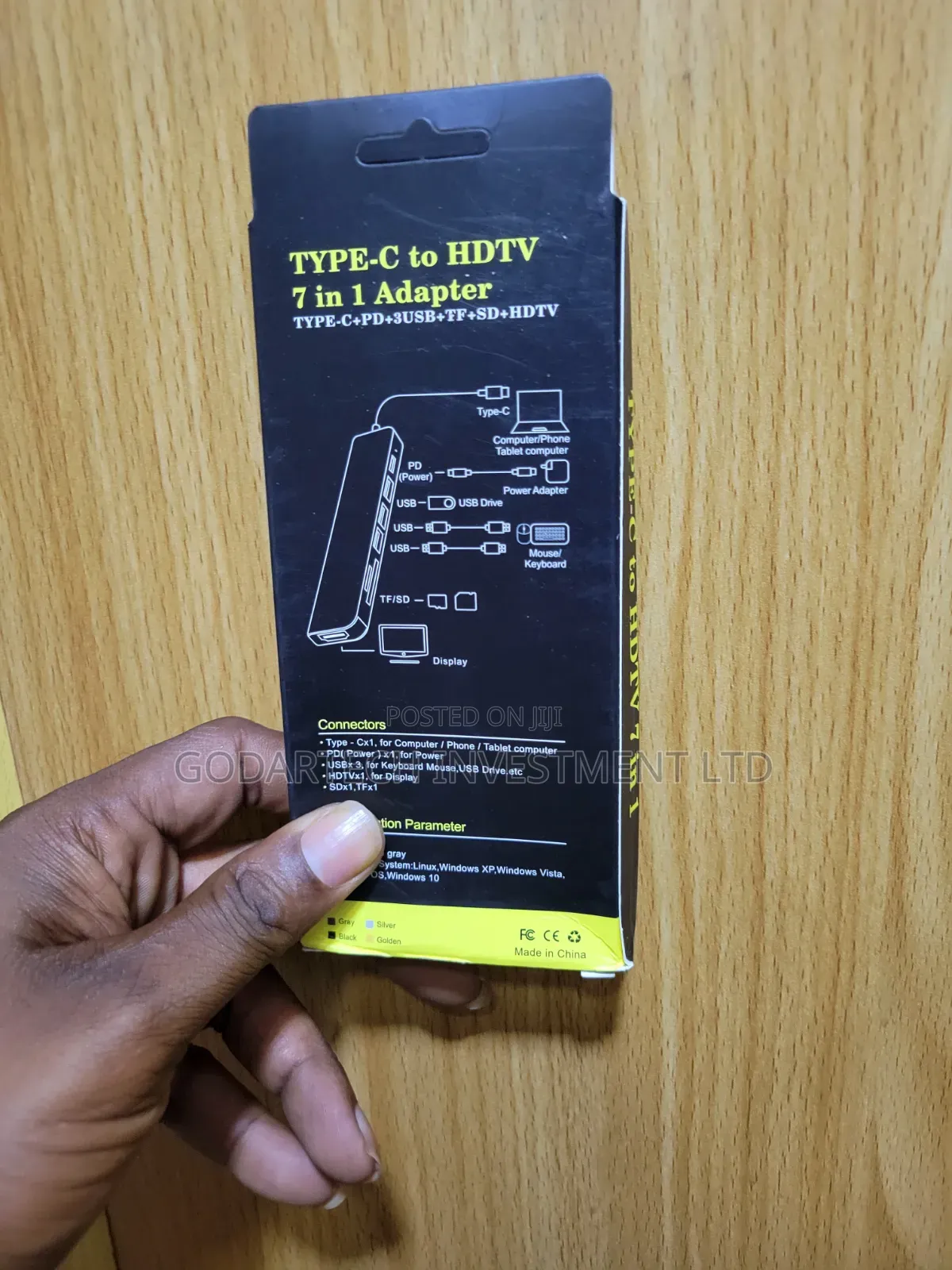 Type -C to HDTV 6 in 1