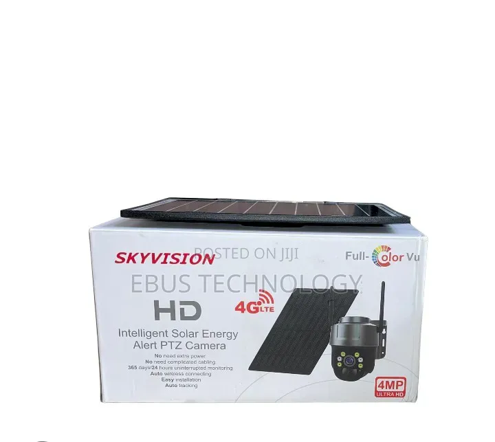 Ubox Single Len's 4g Solar Camera