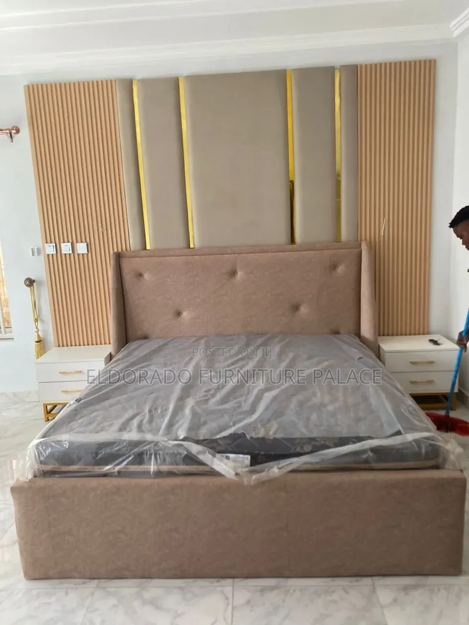 Padded 6x6 Bedframe