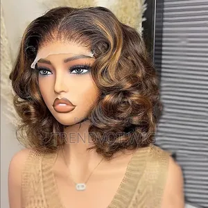 13x4 Lace Bob Wave Wig 220g
