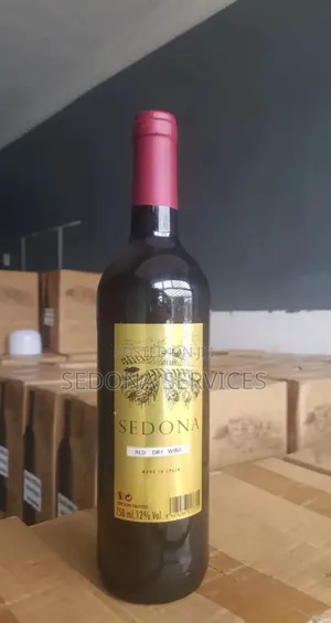 Sedona Dry Red Wine by 6 in a Carton From Spain
