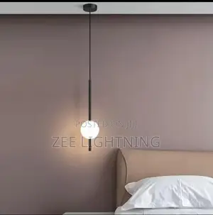 LED Bedside Lamp (Black and Gold )