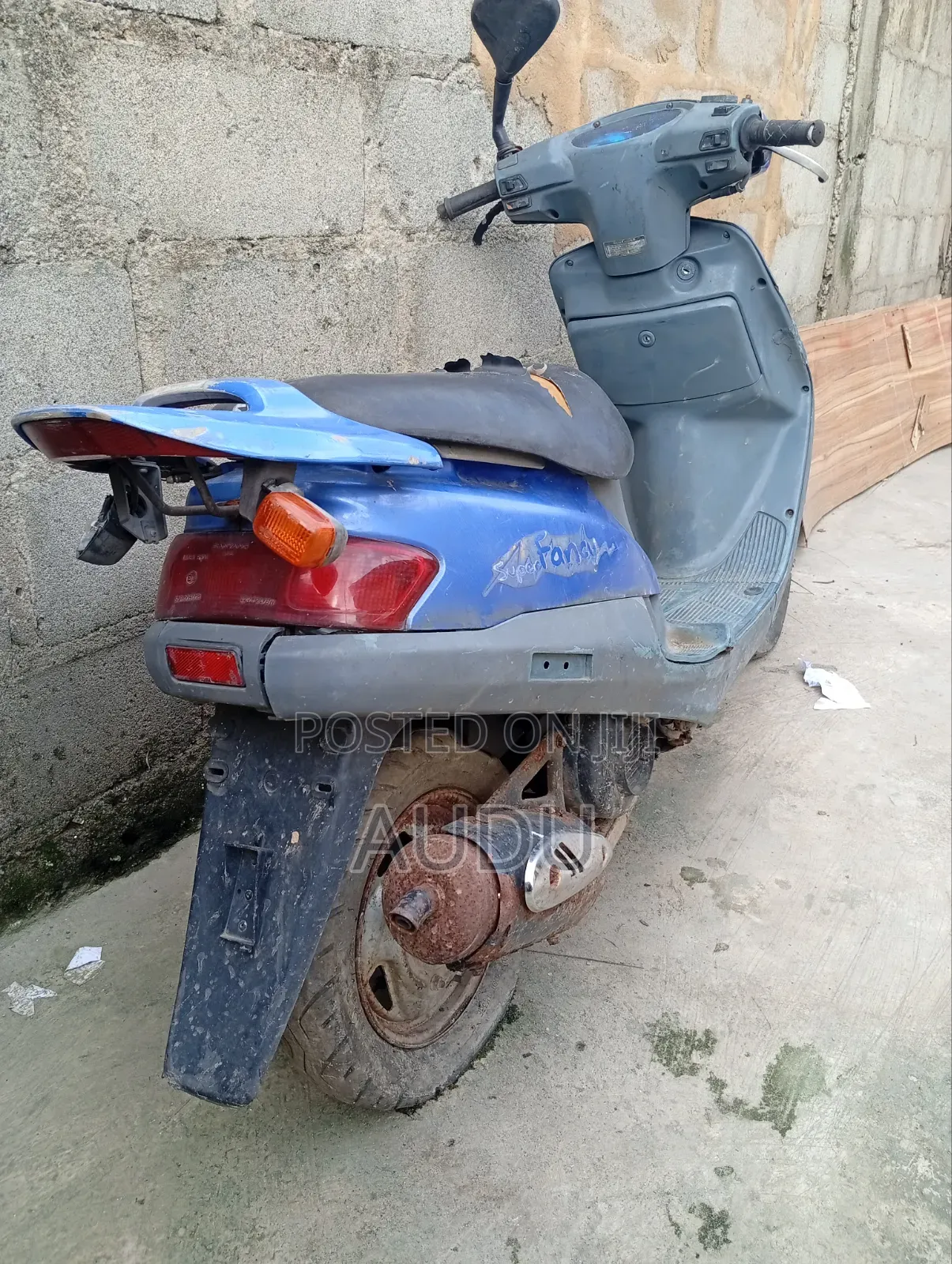 Motorcycle 2021 Blue