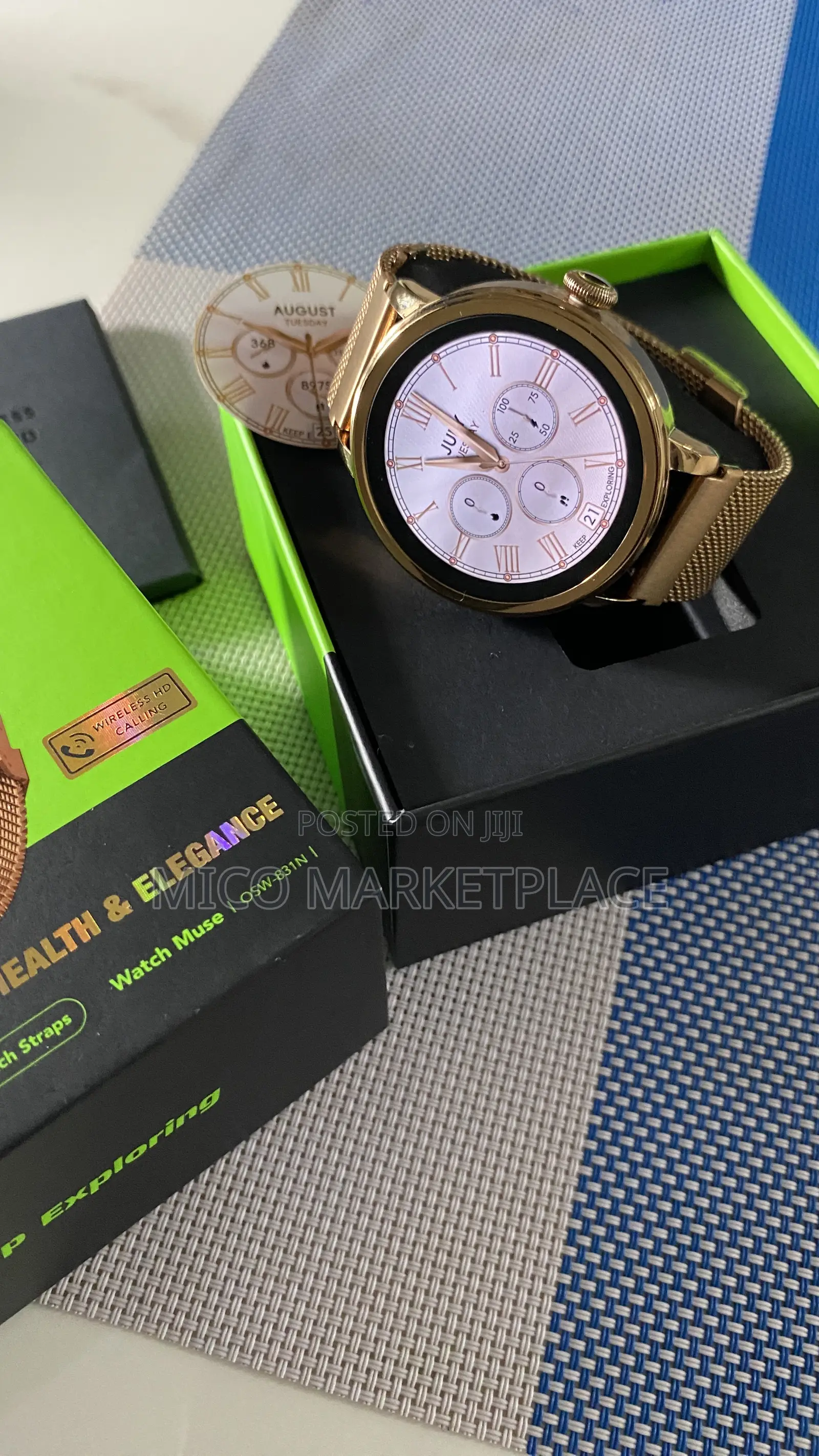 Oraimo Watch Muse 1.32" AMOLED IP68 Smart Watch