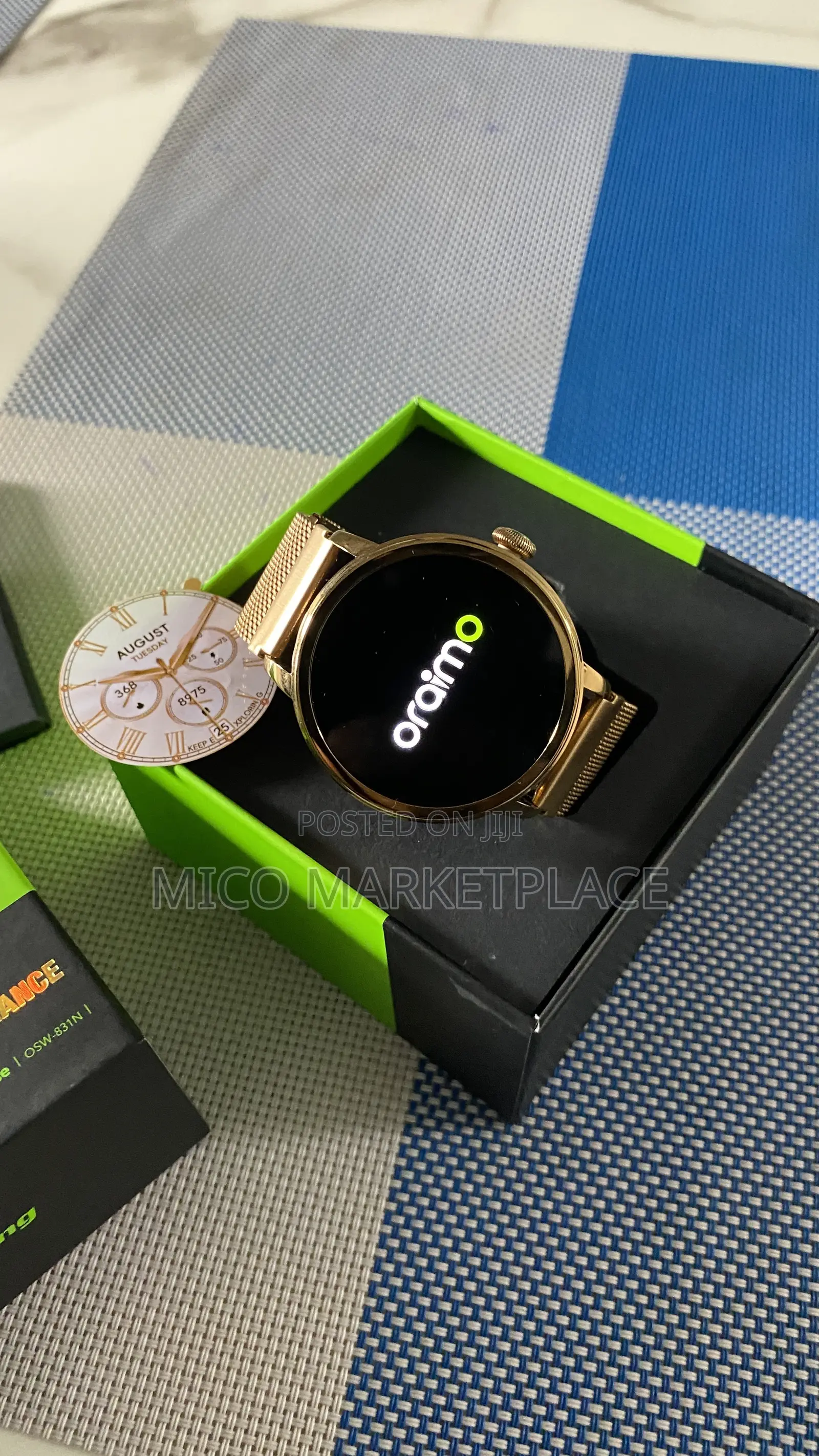 Oraimo Watch Muse 1.32" AMOLED IP68 Smart Watch