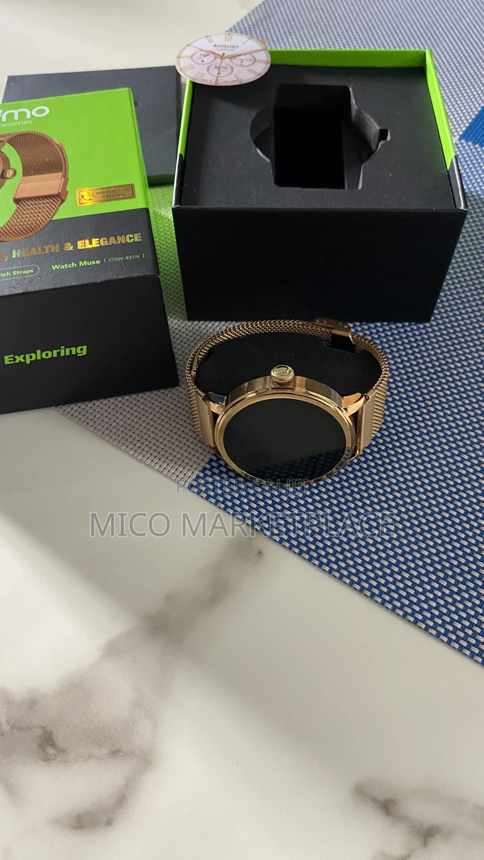 Oraimo Watch Muse 1.32" AMOLED IP68 Smart Watch