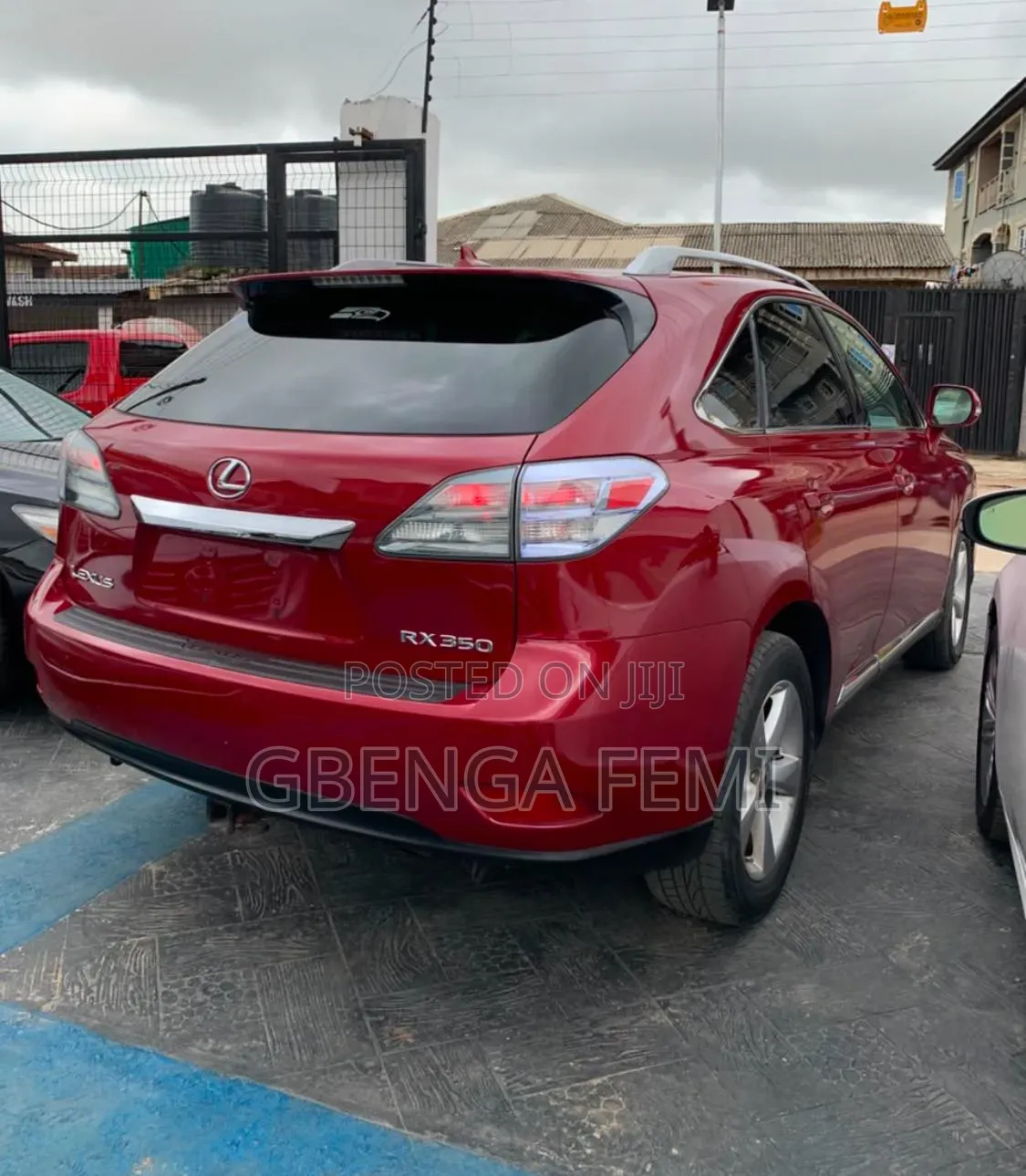 Lexus RX 2010 Red