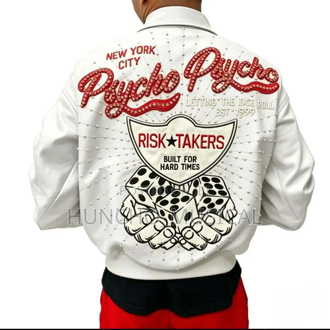 Avirex New York Leather Bomber Jacket Features "