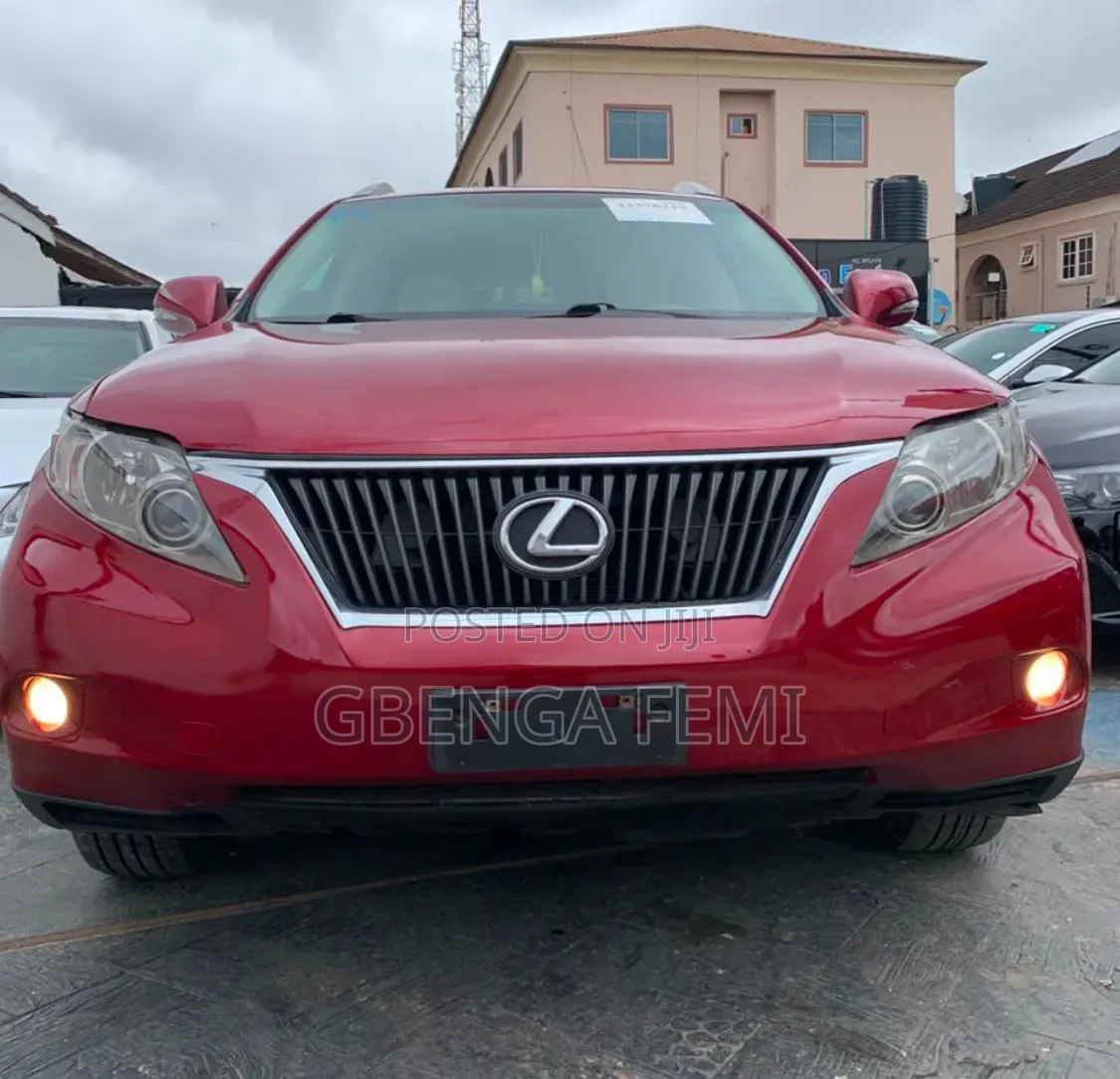 Lexus RX 2010 Red