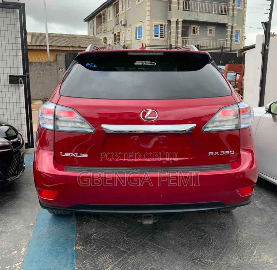 Lexus RX 2010 Red