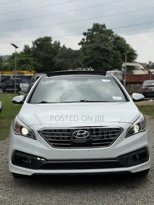Hyundai Sonata Sport 2.0T 4dr Sedan (2.0L 4cyl Turbo 6A) 2015 White