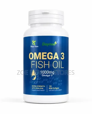 Daynee Omega 3 Fish Oil 1000mg – 100 Mini Softgels