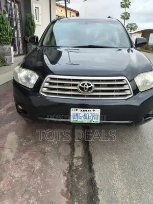Toyota Highlander Limited 2009 Black
