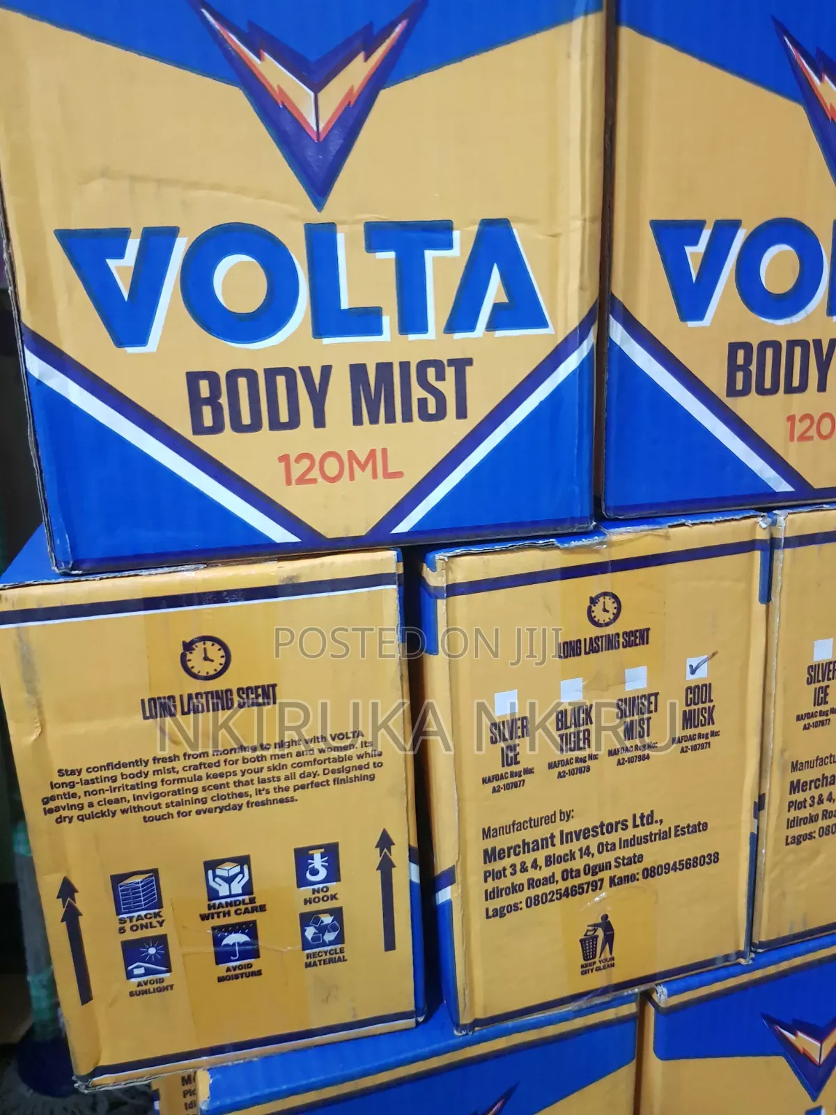 Volta Body Mist