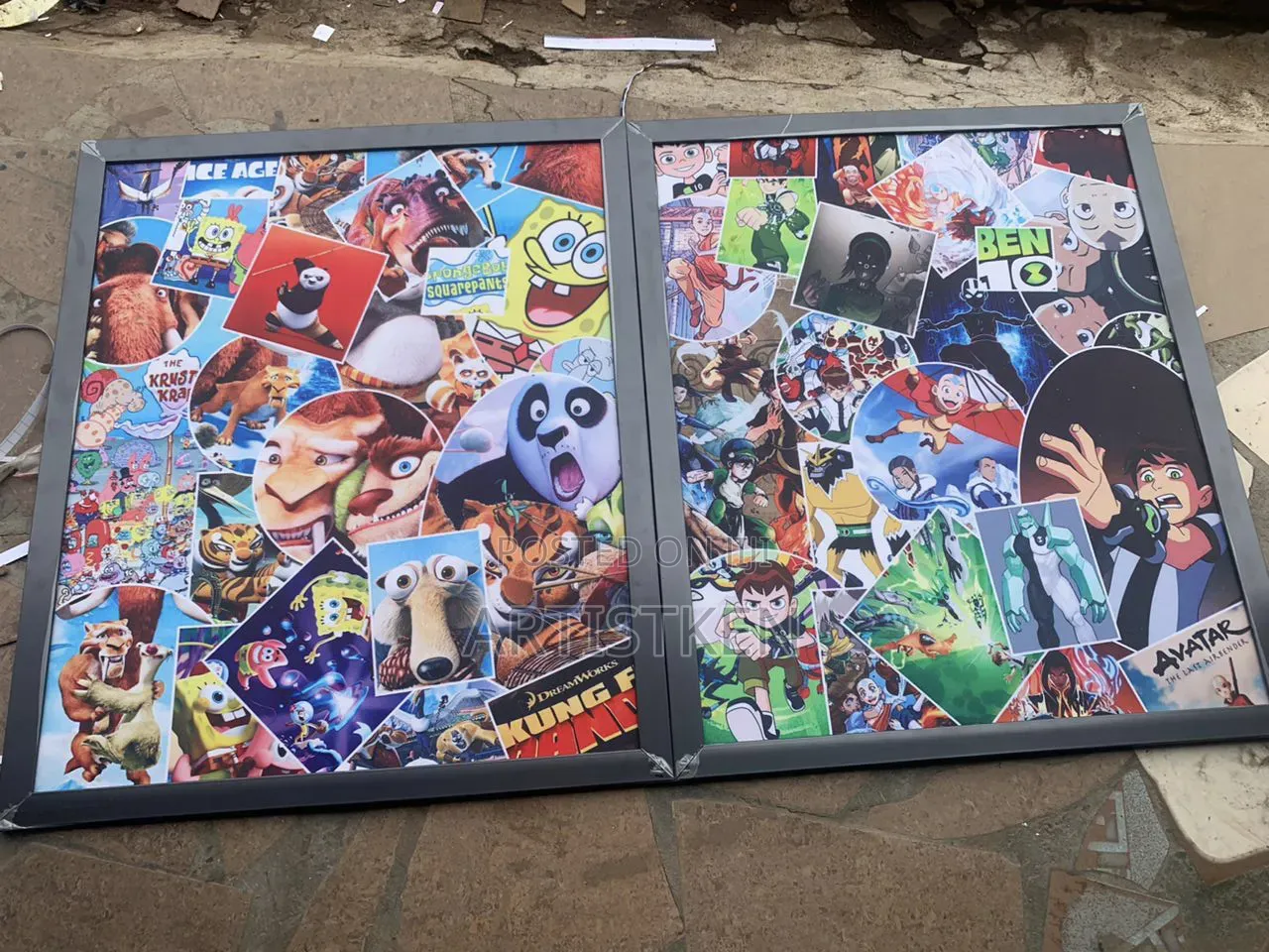 Custom Wall Frames