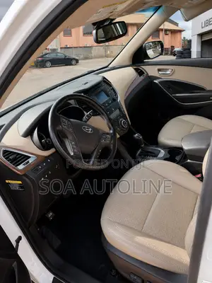 Hyundai Santa Fe 2016 White