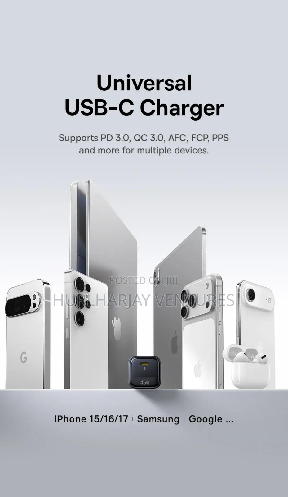 Baseus 45w GaN Charger