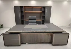 2.2miter Office Executive Table With Extension Special Quality